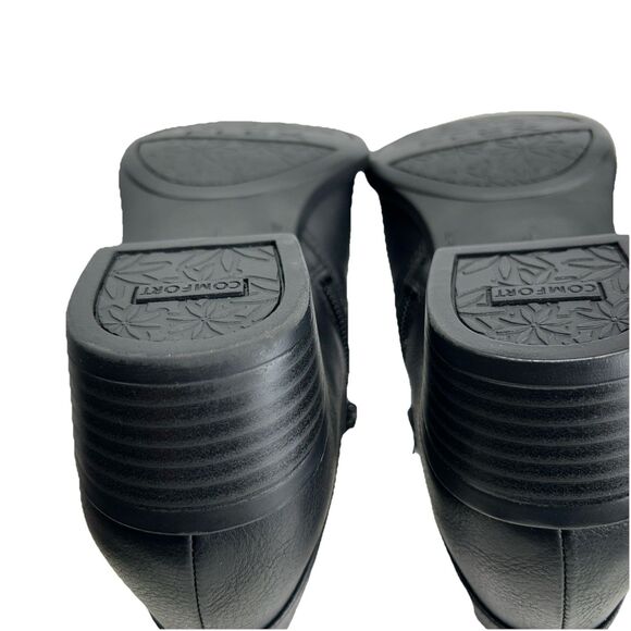 Women’s LifeStride Chelsea Style Ankle Boots Black Sz 6W Zipper Low Heel Arden - Picture 11 of 12